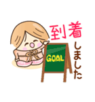 ☆元気で笑顔☆春の敬語スタンプ（個別スタンプ：26）