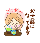 ☆元気で笑顔☆春の敬語スタンプ（個別スタンプ：28）