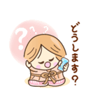 ☆元気で笑顔☆春の敬語スタンプ（個別スタンプ：32）