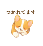 飼い主大好きコーギースタンプ（個別スタンプ：8）