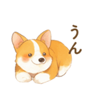 飼い主大好きコーギースタンプ（個別スタンプ：22）