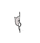 ねこぶち（個別スタンプ：1）