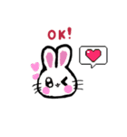 うるうる動物スタンプ☺（個別スタンプ：3）