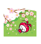えび～にゃ【うきうきスプリング編】（個別スタンプ：12）