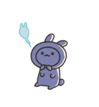 ほっかむりうさぎとひよこ（個別スタンプ：13）