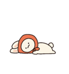 ほっかむりうさぎとひよこ（個別スタンプ：28）
