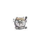 文字入り課金猫～GAME CATS～（個別スタンプ：11）