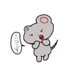 ねずみのちゅう太。(かわいい)（個別スタンプ：6）