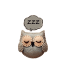 フェルトフクロウ日和（個別スタンプ：6）
