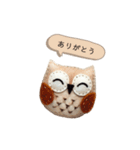 フェルトフクロウ日和（個別スタンプ：10）