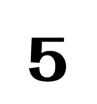 数字、時、分、OK、NG、確認中。どでか（個別スタンプ：5）