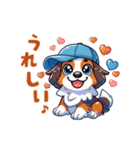 野球大好き犬！コーイケルホンディエ（個別スタンプ：12）