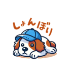野球大好き犬！コーイケルホンディエ（個別スタンプ：15）