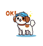 野球大好き犬！コーイケルホンディエ（個別スタンプ：18）