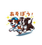 野球大好き犬！コーイケルホンディエ（個別スタンプ：28）