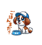野球大好き犬！コーイケルホンディエ（個別スタンプ：31）