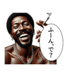 煽ってくる黒人（個別スタンプ：4）