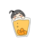 女の子と食べ物っ（個別スタンプ：5）