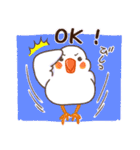 キンカチョウ好き？（個別スタンプ：2）