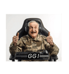 FPSゲーマーおじいさんGG（個別スタンプ：35）
