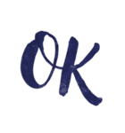 40種類の「OK」（個別スタンプ：9）