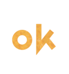 40種類の「OK」（個別スタンプ：17）