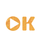40種類の「OK」（個別スタンプ：32）