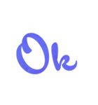 40種類の「OK」（個別スタンプ：35）