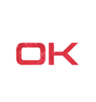 40種類の「OK」（個別スタンプ：36）