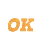 40種類の「OK」（個別スタンプ：37）