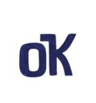 40種類の「OK」（個別スタンプ：39）