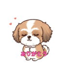 シーズーといっしょに（個別スタンプ：9）