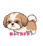 シーズーといっしょに（個別スタンプ：21）