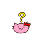 いちごねこのストちゃん（個別スタンプ：4）