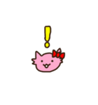 いちごねこのストちゃん（個別スタンプ：5）
