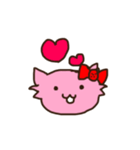 いちごねこのストちゃん（個別スタンプ：8）