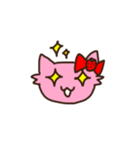 いちごねこのストちゃん（個別スタンプ：14）
