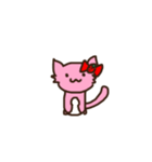 いちごねこのストちゃん（個別スタンプ：19）