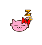 いちごねこのストちゃん（個別スタンプ：34）