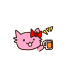 いちごねこのストちゃん（個別スタンプ：38）