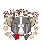 僅かな感情を選べるスタンプ【ちわ犬】（個別スタンプ：1）