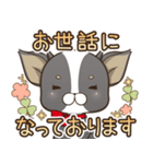 僅かな感情を選べるスタンプ【ちわ犬】（個別スタンプ：28）