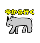 動物のお絵描きスタンプ（個別スタンプ：31）