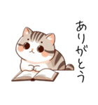 アメショのイラスト風（個別スタンプ：14）