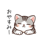 アメショのイラスト風（個別スタンプ：16）
