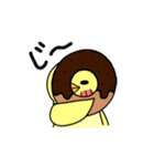 ぷくぷくインコとパン（個別スタンプ：23）