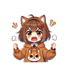 しばリンちゃん（個別スタンプ：15）