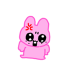 桃色のうさぎさん（個別スタンプ：5）