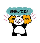 理系パンダの報連相スタンプ（個別スタンプ：13）