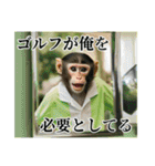 架空の自称プロゴルファー猿【関西弁】（個別スタンプ：32）